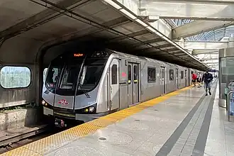 Toronto Rocket at Yorkdale station onLine 1