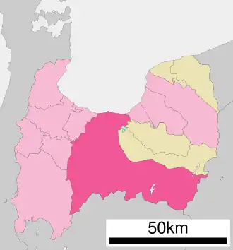 Toyama in Toyama Prefecture