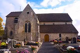 The church of Saint-Martin in Trécon