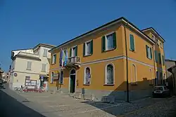 The town hall in Trescore Cremasco