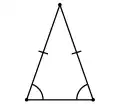 Isosceles triangle
