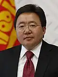 4th President Tsakhiagiin Elbegdorj