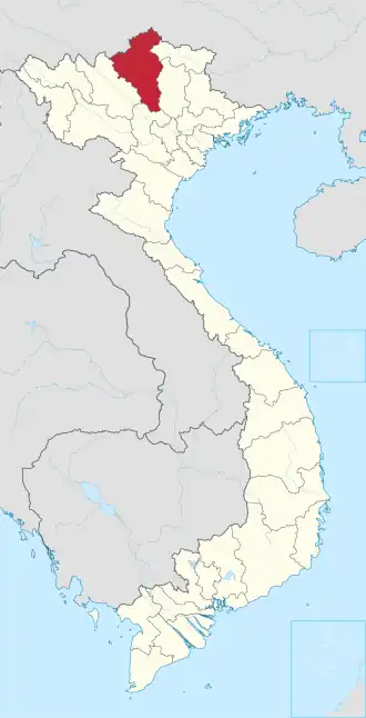 Tuyên Quang province in Vietnam