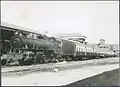 No. 651 at Perth with the Australind in 1951.