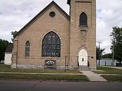 A church in Milbank