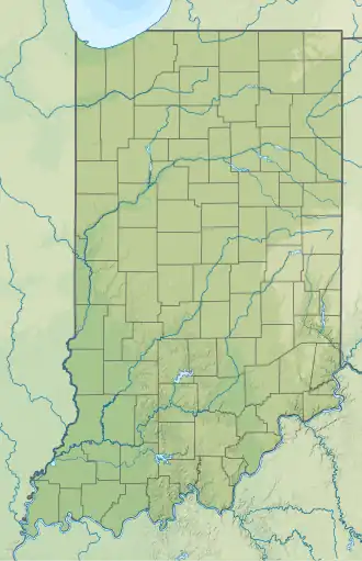Indianapolis is located in Indiana