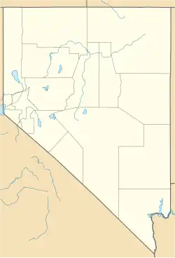Eureka is located in Nevada