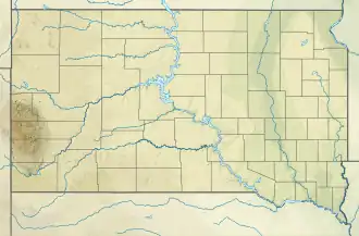 Pierre is located in South Dakota