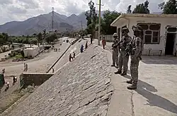 US soldiers in Asadabad (August 2009)