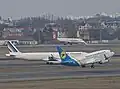 A UIA plane taking off.