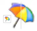 Interpolation can also be used to resize an image