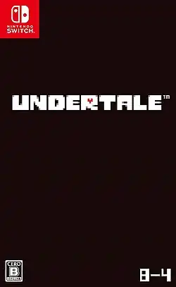 The logo shows the text "UNDERTALE" in white pixel-art text, with a red heart making up the counter in the "R".