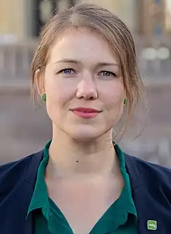 Party LeaderUne Bastholm(Green)from Oslo