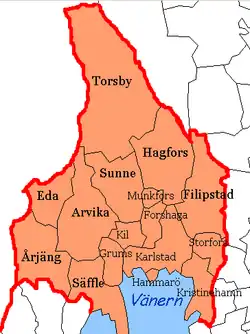 Municipalities of Värmland County