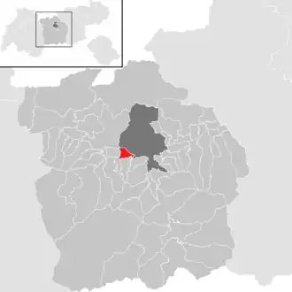Location in the district