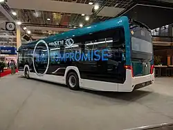 Third-generation VDL Citea at Busworld Europe 2023