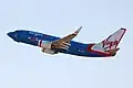An old Virgin Blue plane in 2006