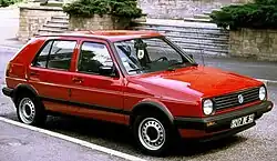 1987-89 Volkswagen Golf II 5-door (France)