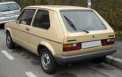 Golf Mk1 with improvements