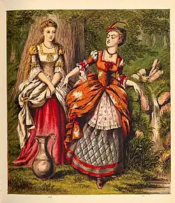 Fanny, the eldest, and the fairy.