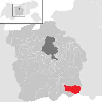 Location in the district