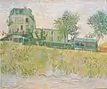 'Restaurant de la Sirène, Asnières', by Vincent van Gogh