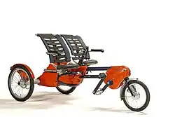 Tandem trike Double rider by Van Raam