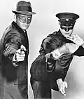 "The Green Hornet" (Van Williams) and "Kato" (Bruce Lee) in the episodes: "The Spell of Tut", "A Piece of the Action" and "Batman's Satisfaction"