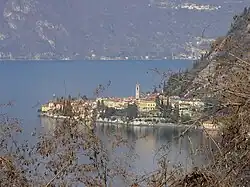 Varenna seen from an approaching ferry