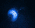 GIF of particle jet