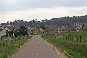A general view of Velleguindry-et-Levrecey