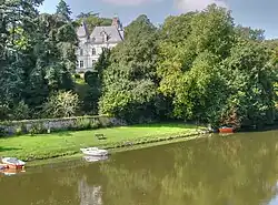 The Château de Portillon and Sèvre Nantaise in Vertou