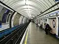 The southbound Victoria Line platform.