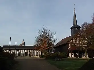 The church of Saint-Jean-Baptiste in Sainte-Marie-du-Lac-Nuisement at the Musée du Pays du Der