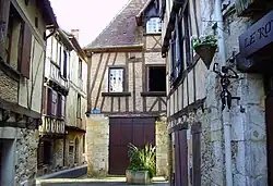 Houses in the Old Bergerac.
