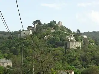 The village of Brunet, seen from the north