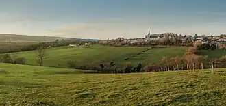 A general view of Sens-Beaujeu