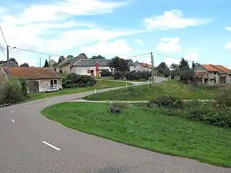 A general view of Villiers-en-Morvan