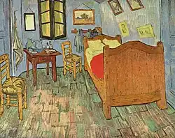 Vincent Van Gogh, Bedroom in Arles, 1888