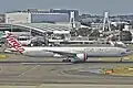 Virgin Australia owns 5 Boeing 777s, just like this one.