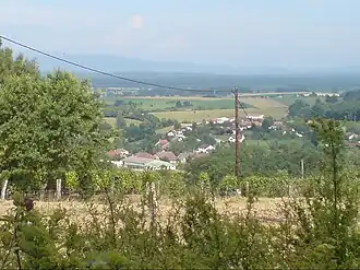 A general view of Dambenoît-lès-Colombe