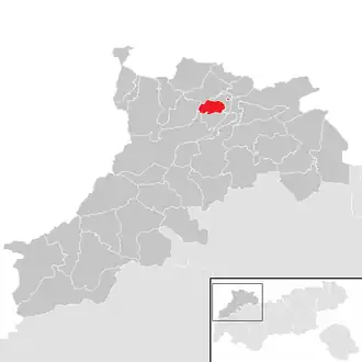 Location in the district