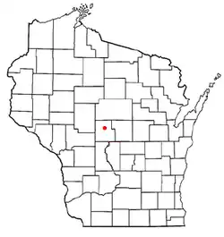 Location of Arpin, Wisconsin