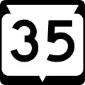 Wisconsin state route marker