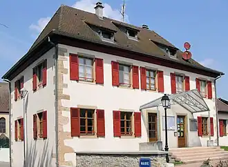 The town hall of Wahlbach