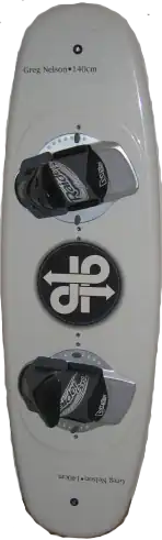 A twin tips wakeboard
