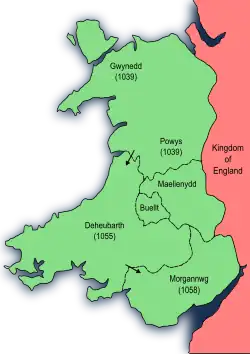 Gruffydd ap Llywelyn's kingdom