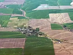 Aerial view of Wasco