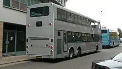 Volvo B7L with East Lancs Myllennium Nordic bodywork in the United Kingdom 2009