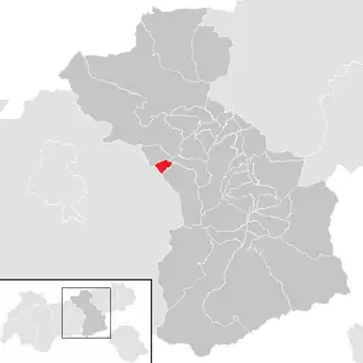 Location in the district